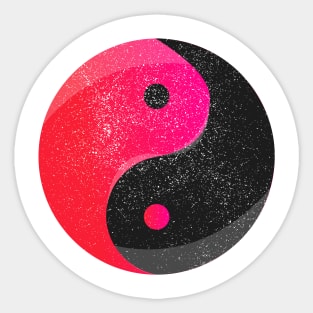 yin yang symbol Sticker